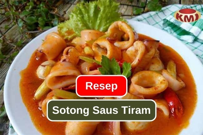 Resep Sotong Saus Tiram, Sentuhan Kuliner Khas Asia